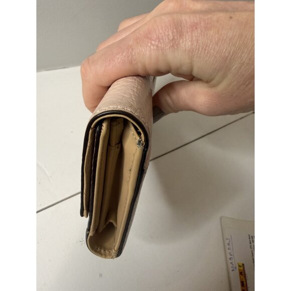 Kate Spade New York Women's Pink and Tan Leather Wallet [jb] - Picture 6 of 11